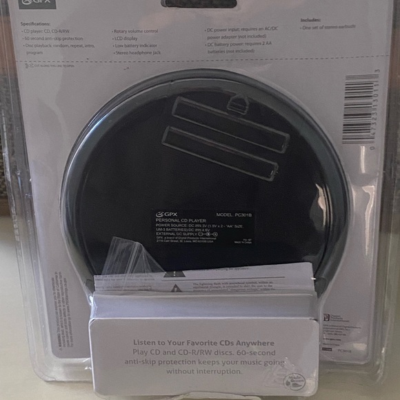 Vintage Portable CD player with Headphones. - Picture 6 of 7